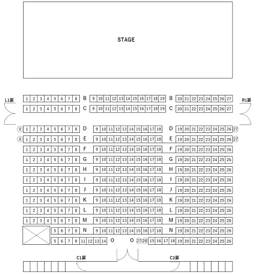 THEBEE2021_osaka_seat